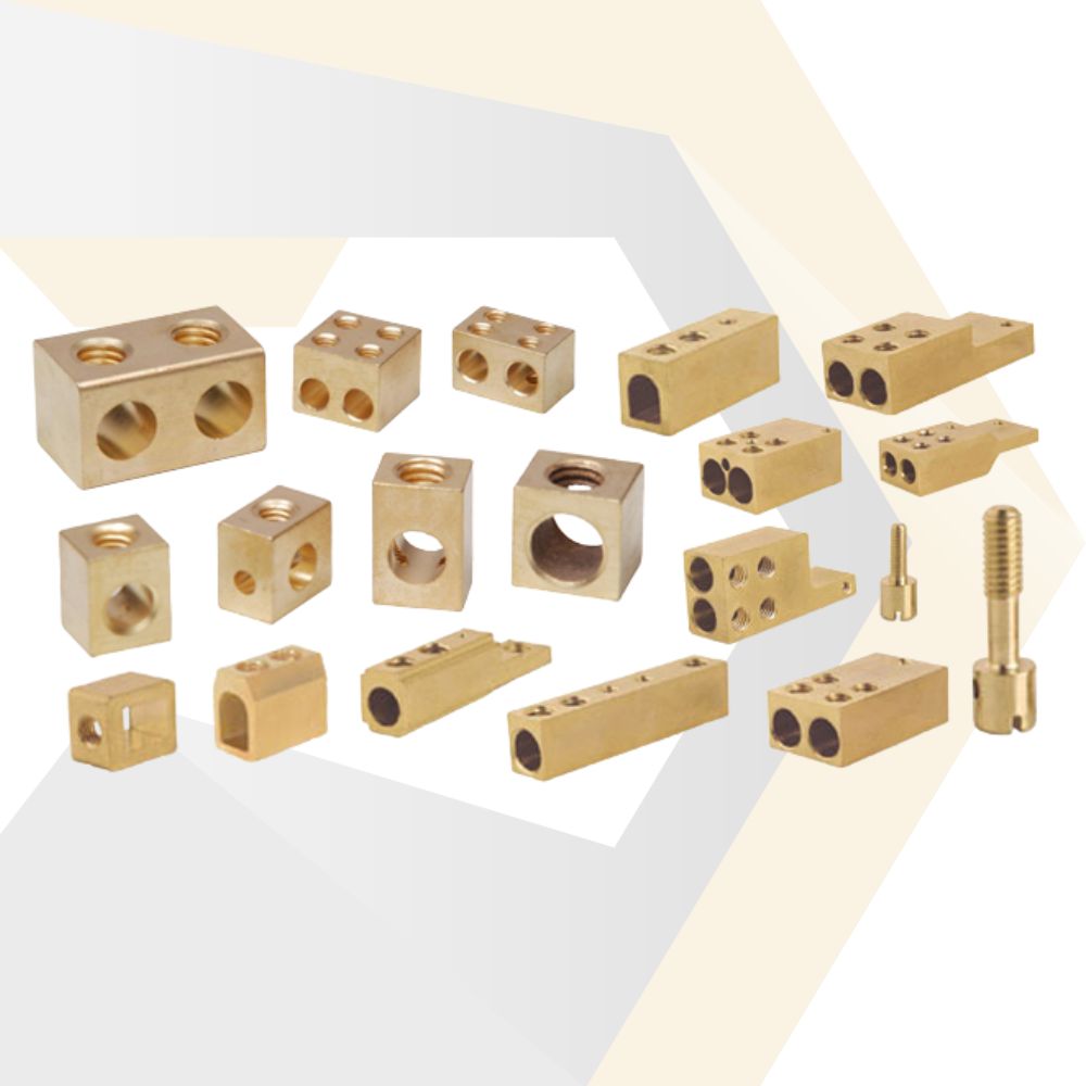 Brass Spacer Switchgear Parts Manufacturer Supplier from Jamnagar India