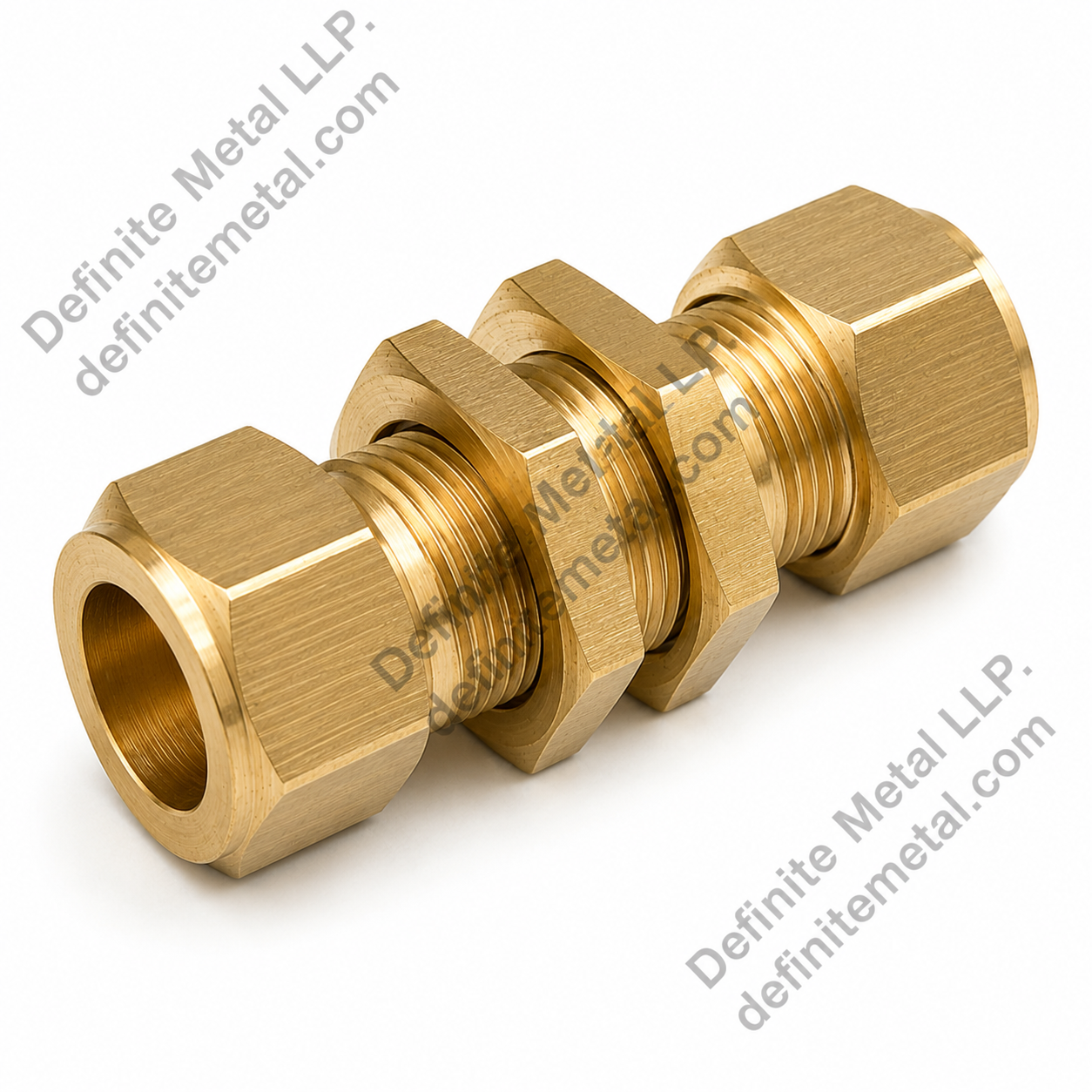 Brass Bulkhead Union