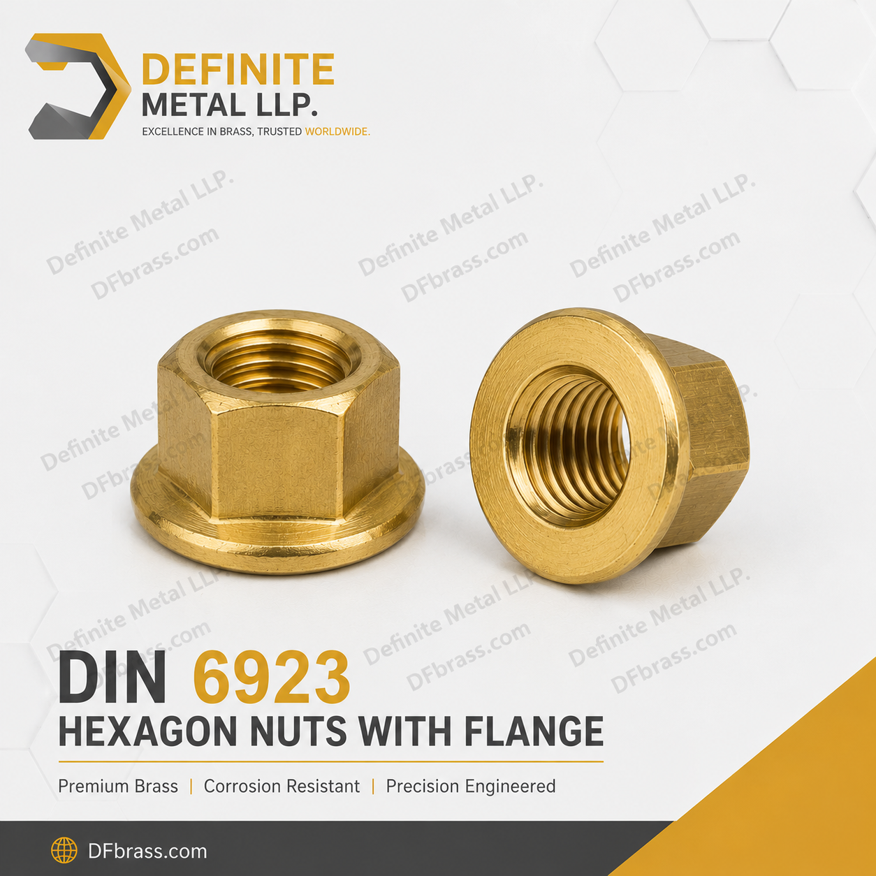 DIN 6923 Hexagon nuts with flange